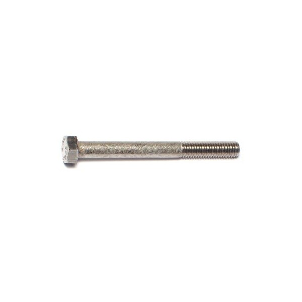 Midwest Fastener A2, M5-0.80 Hex Head Cap Screw, Plain Stainless Steel, 50 mm L, 10 PK 69696 - main